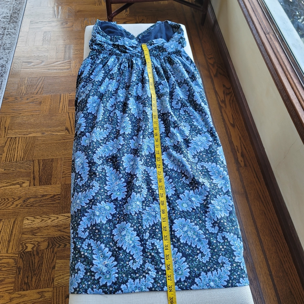 New! J. Crew size 12 Collection Halter Cutout Dress in Ratti Pacific Paisley NWT - Picture 8 of 16